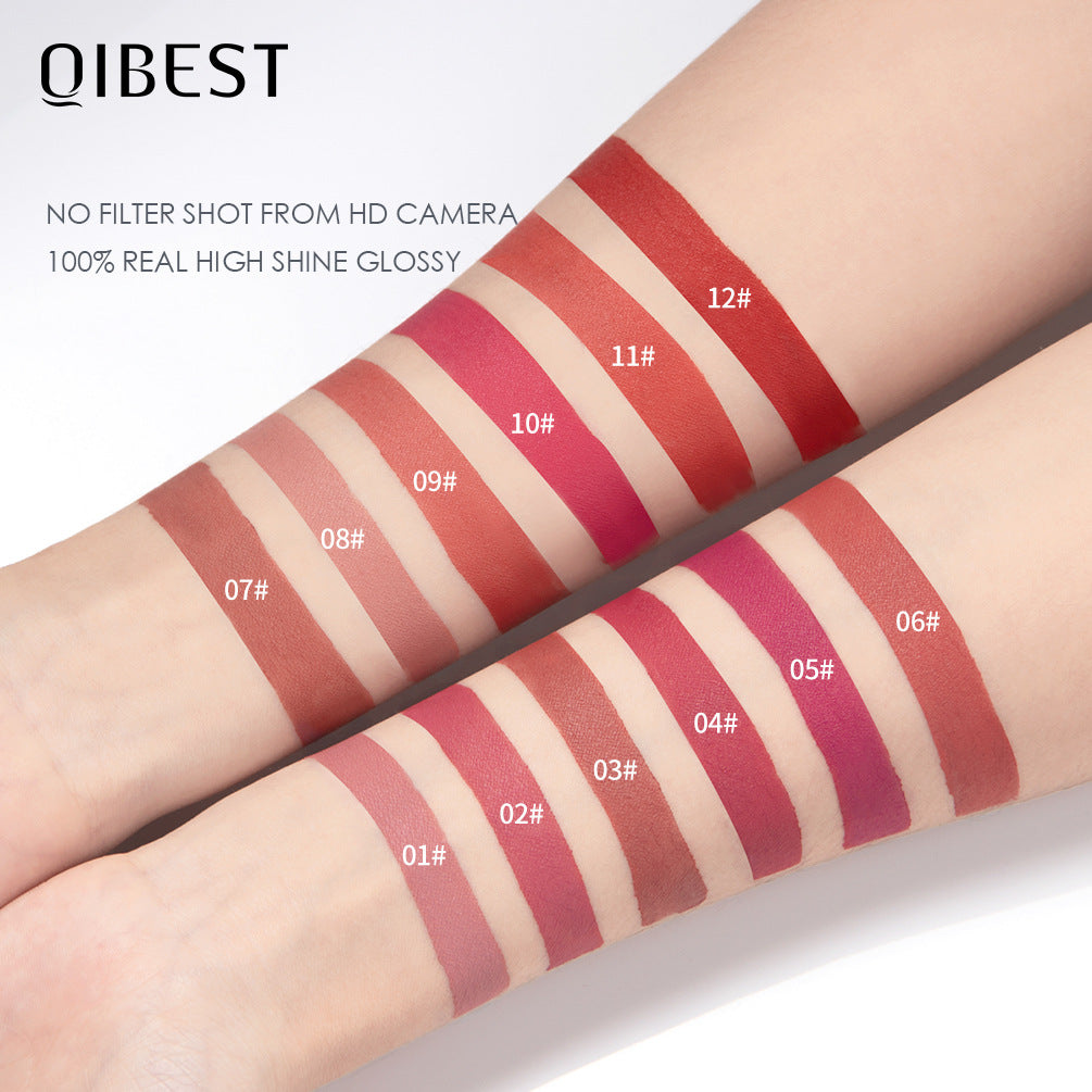 Glossy Liquid Lipstick: 12 Wearable Shades, High Shine