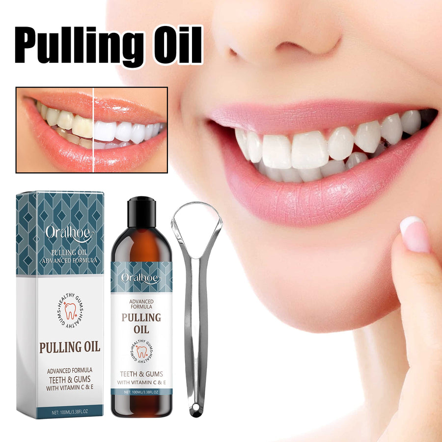 Natural Pulling Oil — Remove Tartar & Bad Breath