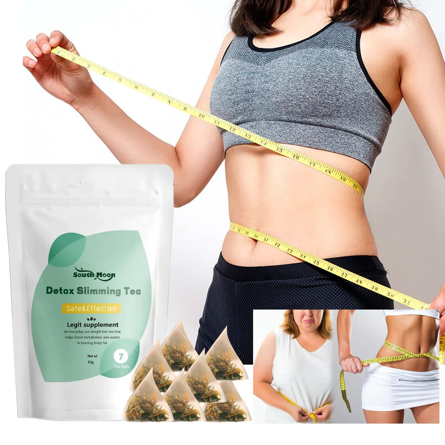 Detox Slimming Tea With 7 Pyramid Tea Balls