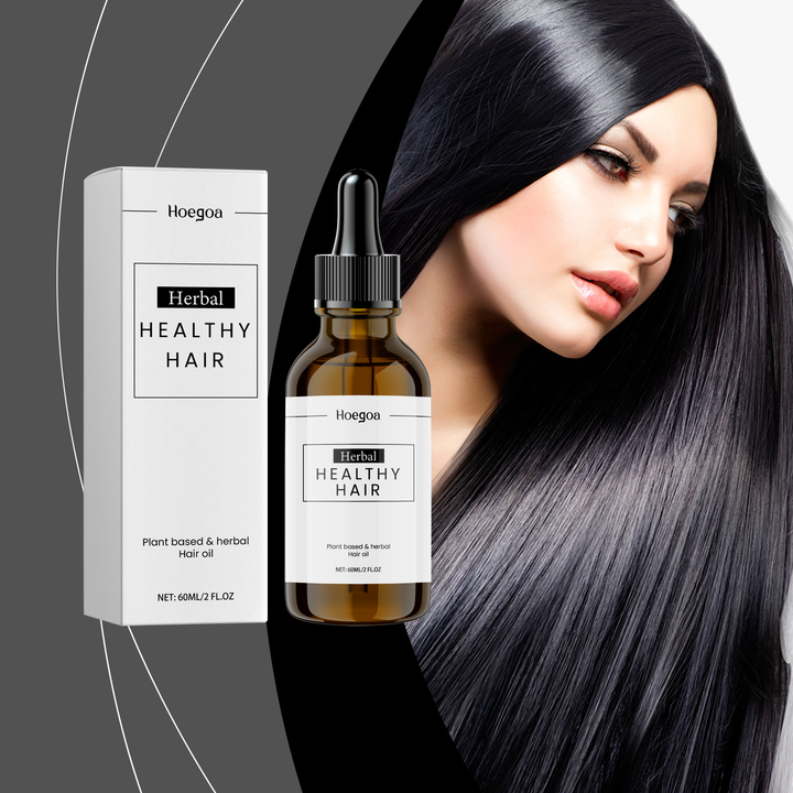 Plant-Based Hair Oil for Dry Hair & Scalp Care, 60ml
