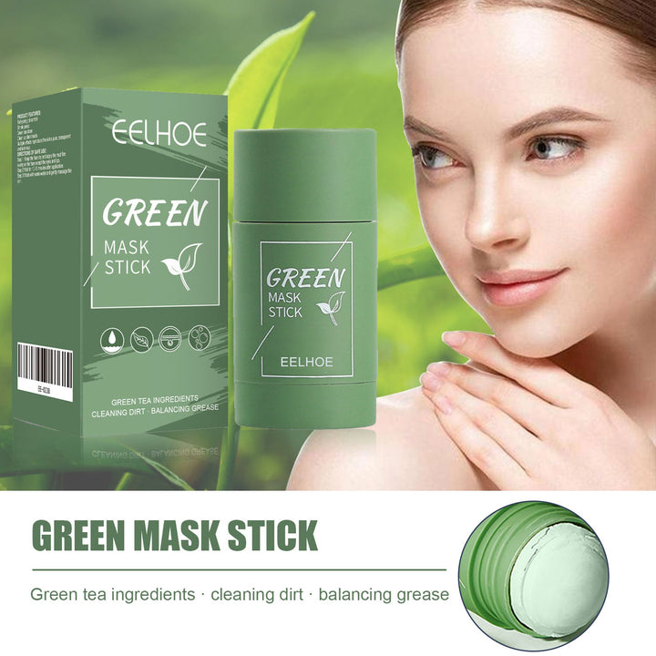 Green Tea Solid Mask Stick for Pores & Oil Control