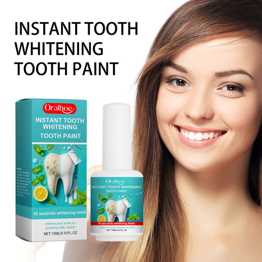 Instant Whitening Tooth Paint — Whiter Smile in 10 Seconds