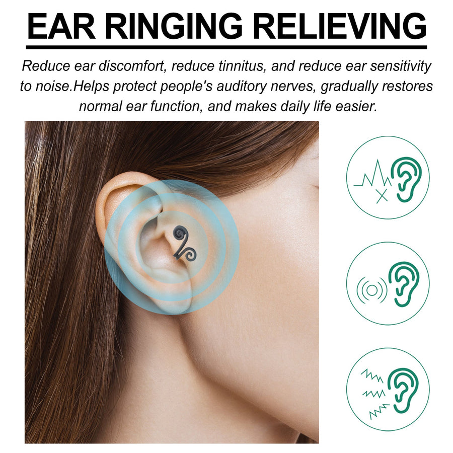 Tinnitus Relief Earrings for Discreet Ear Comfort