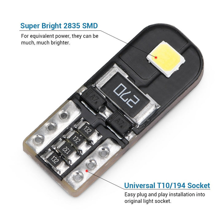 T10 W5W LED Canbus Bulb for BMW E Series Interior