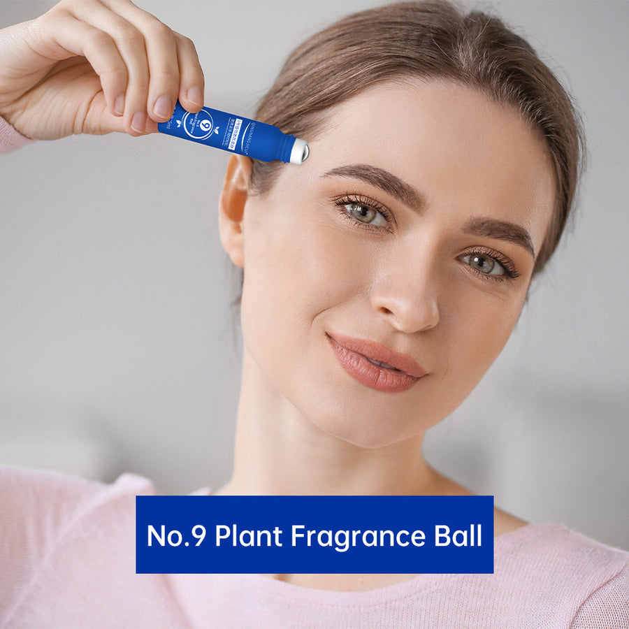 Portable Plant Fragrance Roller Ball for Calm Moments