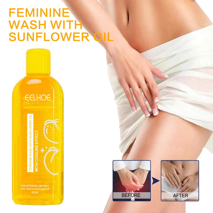 Sunflower Oil Feminine Wash for pH Balance & Odor Control