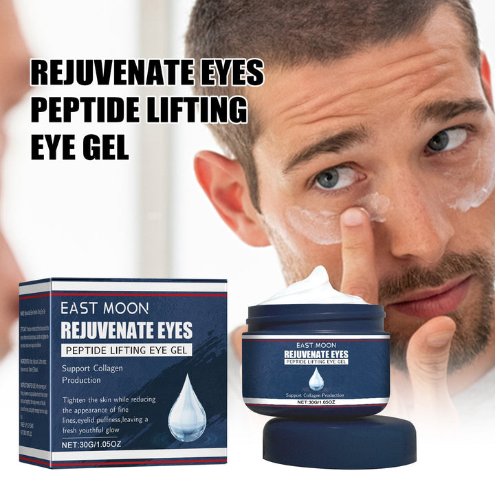 Peptide Eye Gel for Men - Reduce Puffiness & Fine Lines
