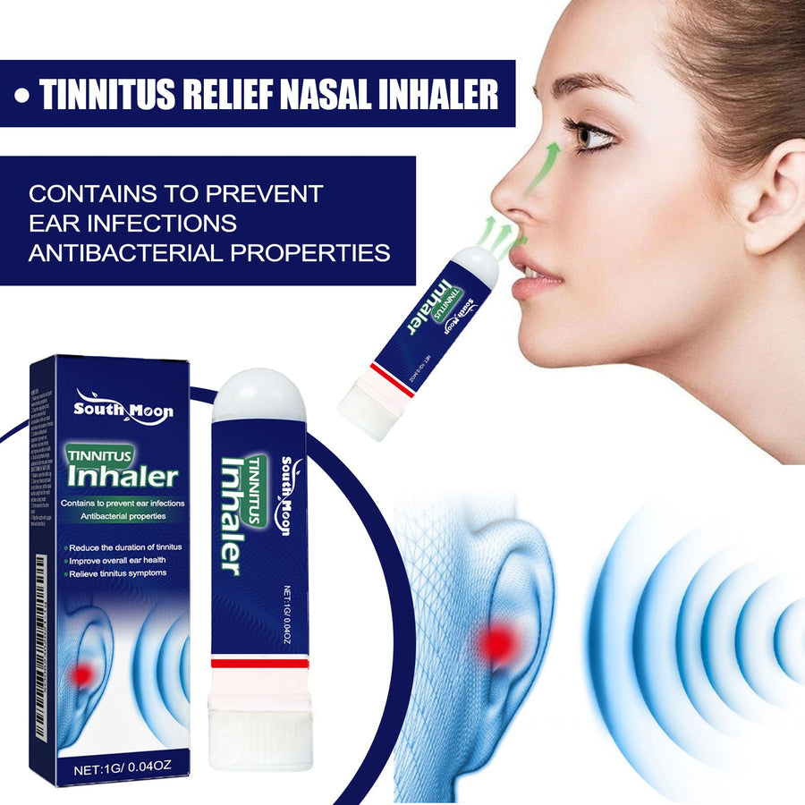 Tinnitus Relief Nasal Inhaler — Ear Ringing & Infection Solution