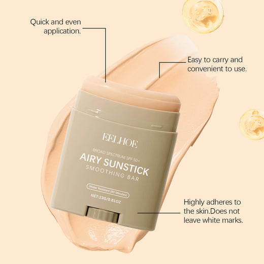 SPF 50+ Sunstick with Zero White Cast or Grease