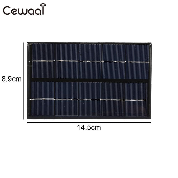 USB Solar Panel Charger 5W — Power Anywhere Sunlight Reaches