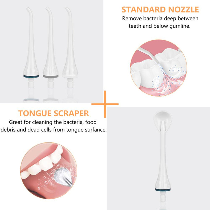 Oral Irrigator Water Flosser – 3 Modes, IPX7, USB Rechargeable