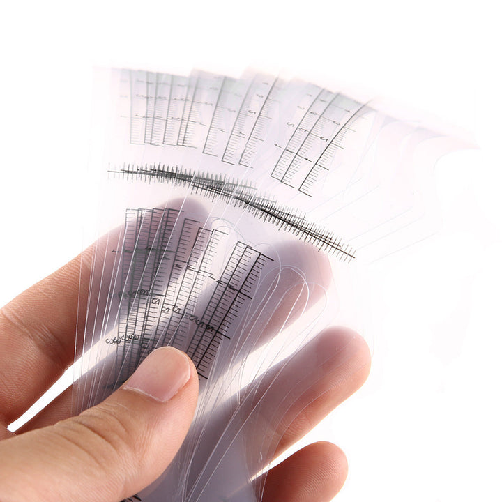 Eyebrow Template Kit — 12 Precision Shapes for Perfect
