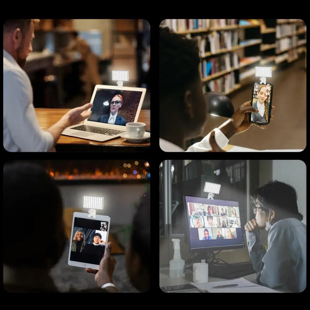 Portable Fill Light — Flicker-Free LED Selfie Light