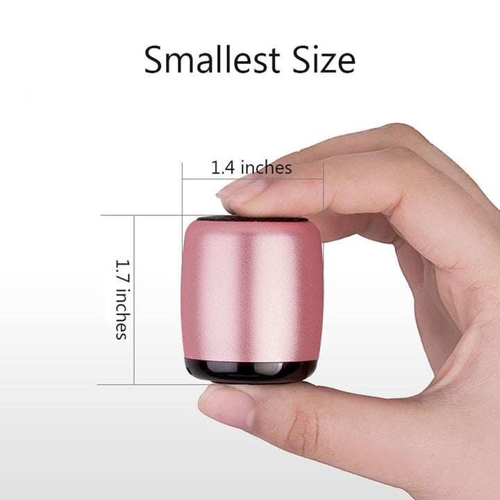 Mini Bluetooth Speaker — Ultra‑Portable 1.7 Inch