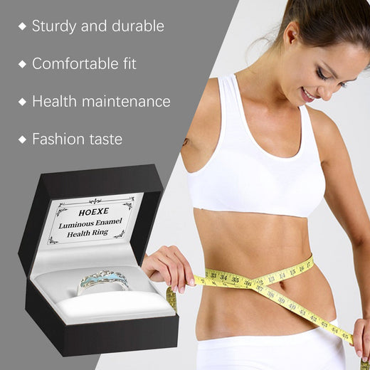 Glow Enamel Wellness Ring for Comfort & Daily Support