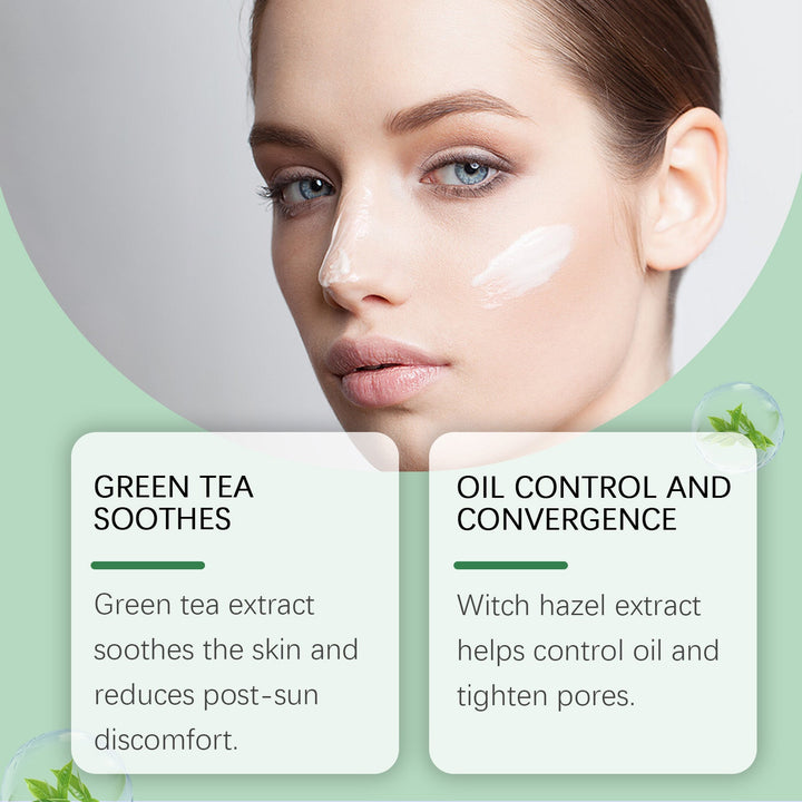 Tea Tree SPF 50 Cream for Sun-Irritated Skin Relief