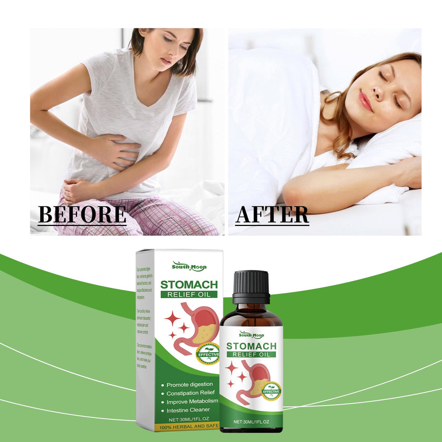 Stomach Soothing Oil — Natural Digestive Relief, Bloating