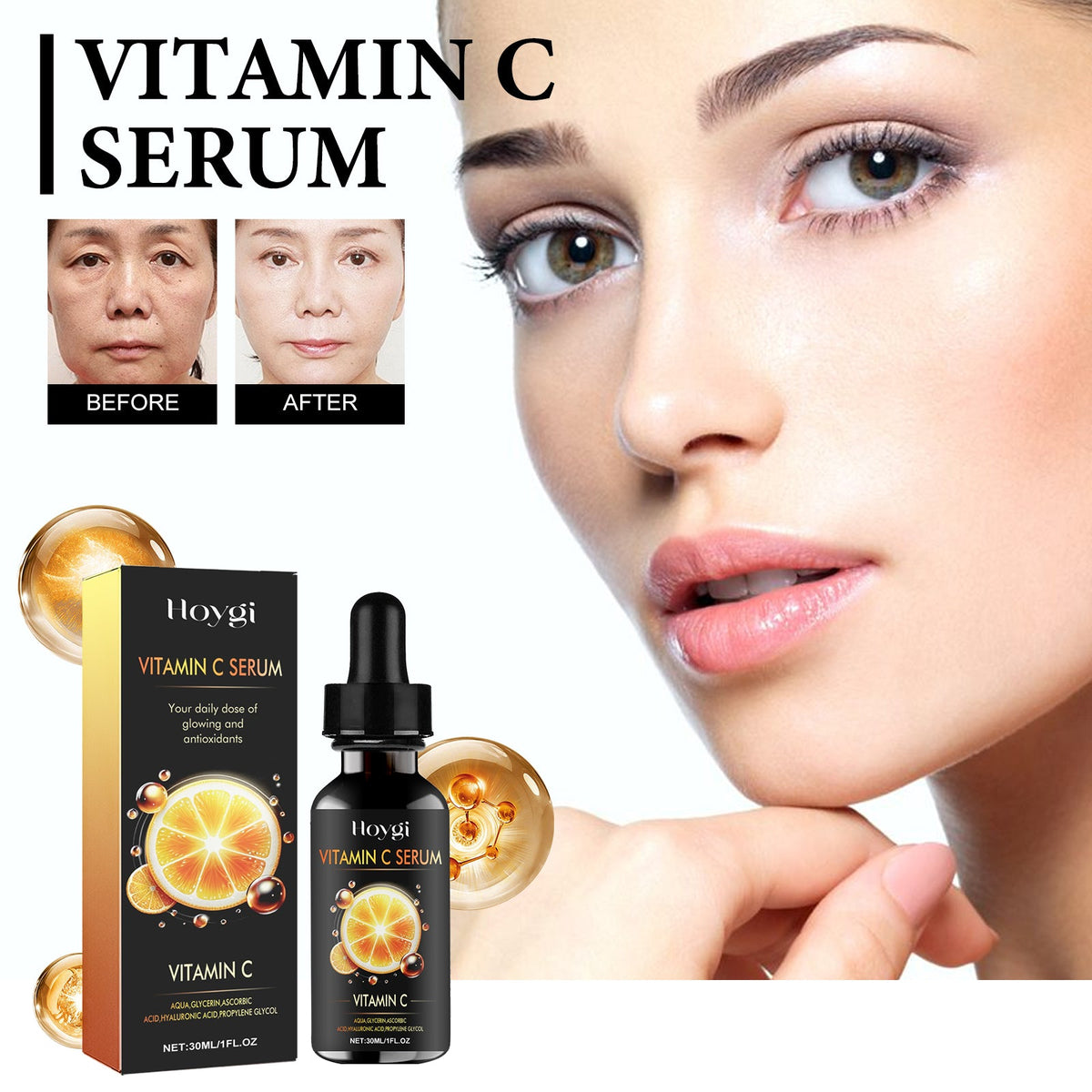 Vitamin C Serum for Dark Spots & Fine Lines Daily