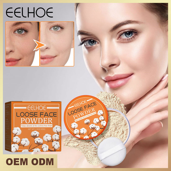 Loose Setting Powder for Smooth, Shine-Free Makeup
