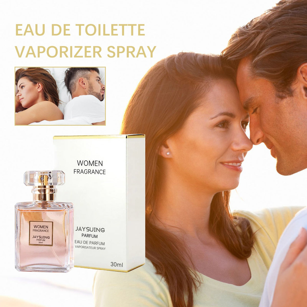 Women's Fragrance 30ml Romantic Vaporizer Spray Gift