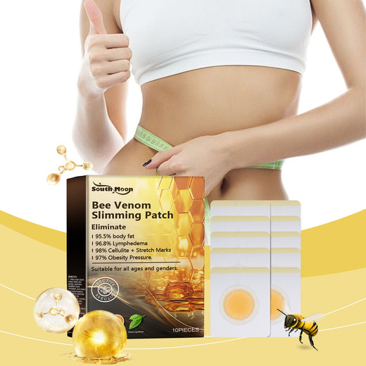 Bee Venom Body Slimming Patches - 10-Pack Contouring Aid