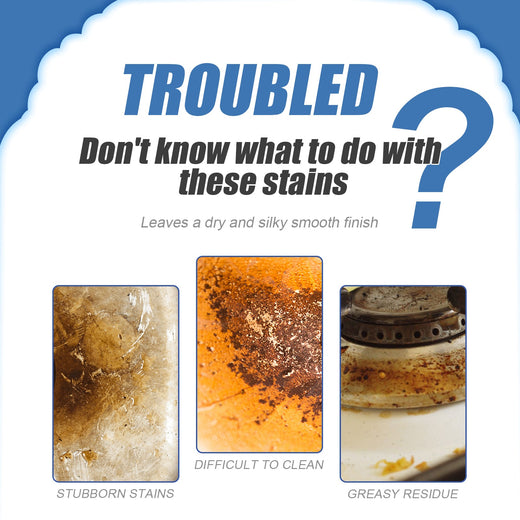 Kitchen Foam Degreaser - No-Scrub Grease Remover Spray