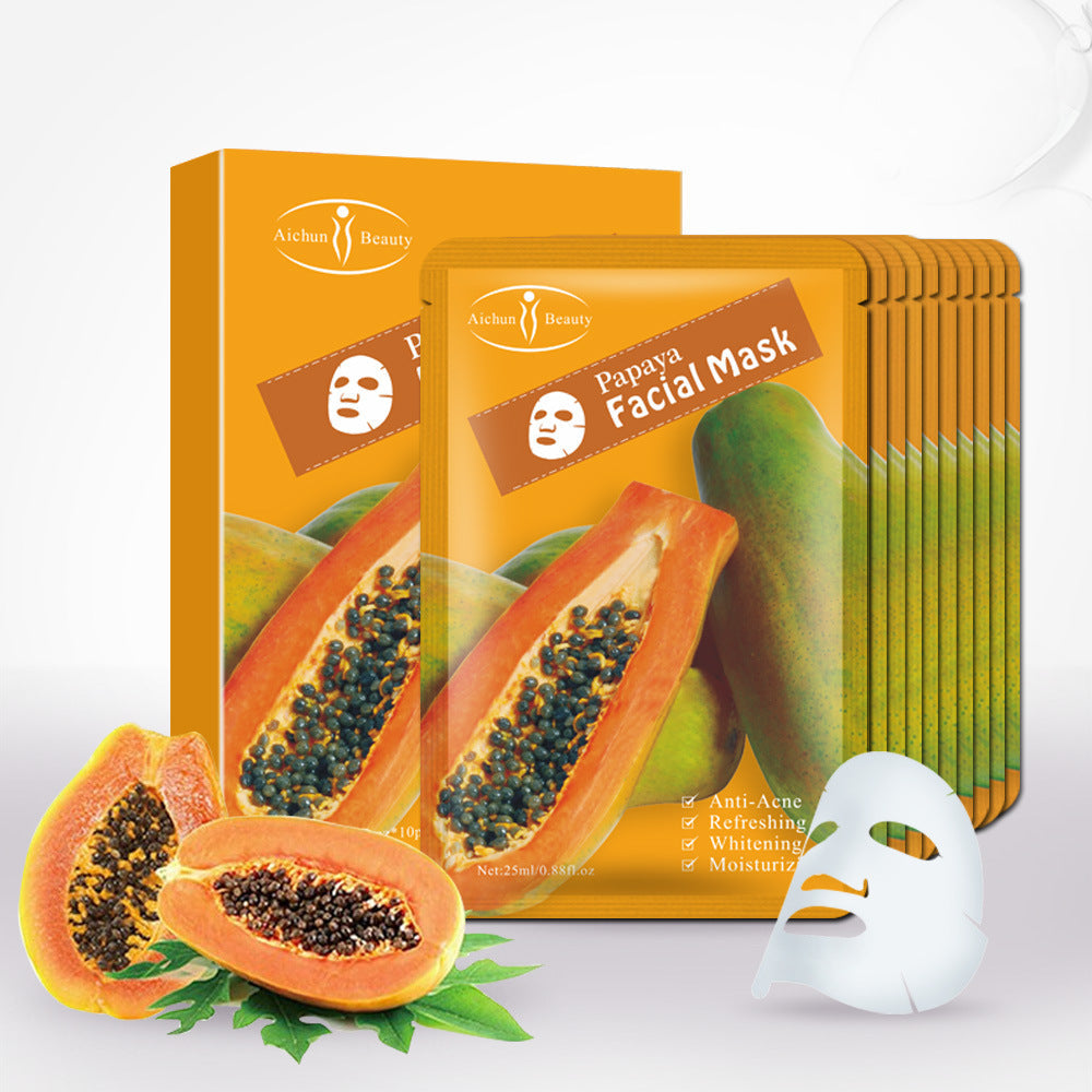 Papaya Essence Sheet Masks for Hydrated, Fresh Skin