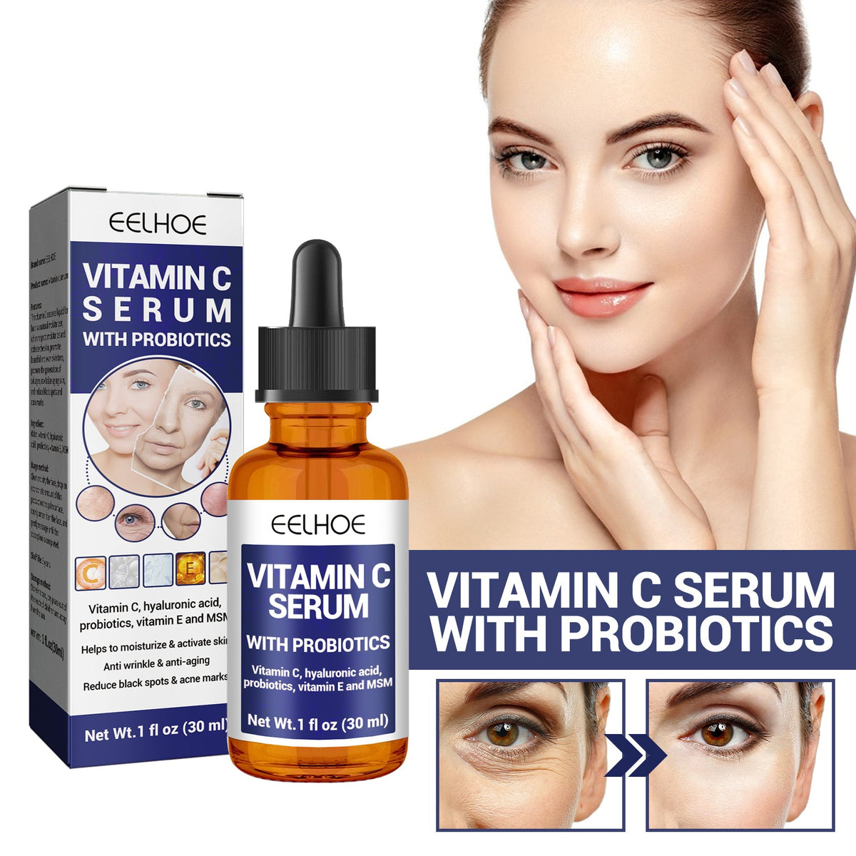 Vitamin C Facial Essence for Spots, Acne & Fine Lines