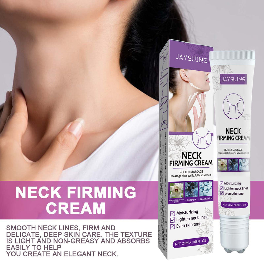 Roller Neck Cream for Smoother, Firmer-Looking Skin