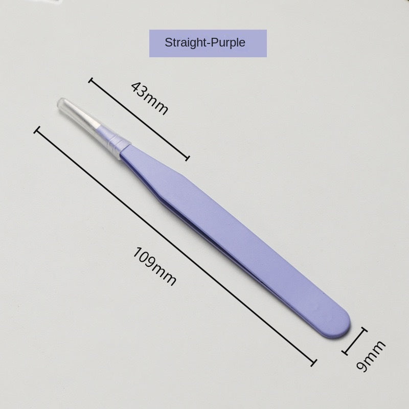 Craft Tweezers — Pastel Macaron Colors, Smudge-Free Sticker