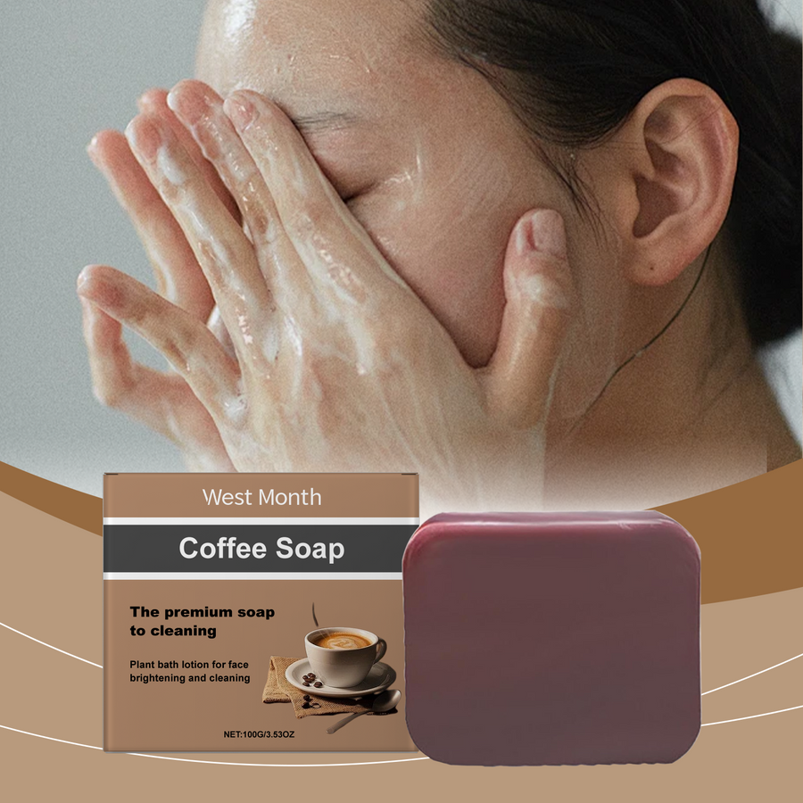 Coffee Cleansing Soap for Brighter, Nourished Skin