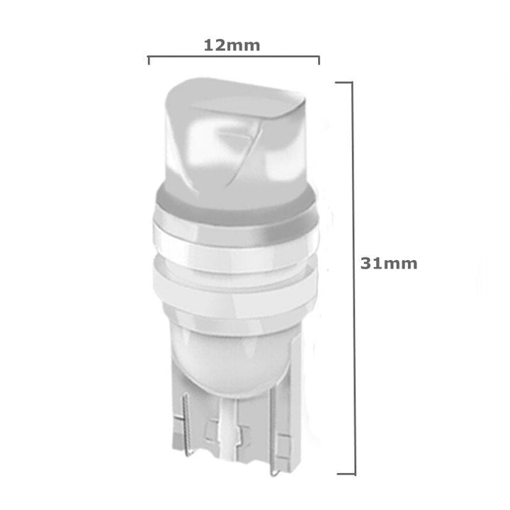 T10 Ceramic LED Bulbs (10‑Pack) — Waterproof