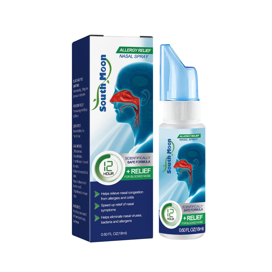Allergy Relief Nasal Spray – Fast-Acting 12-Hour Relief