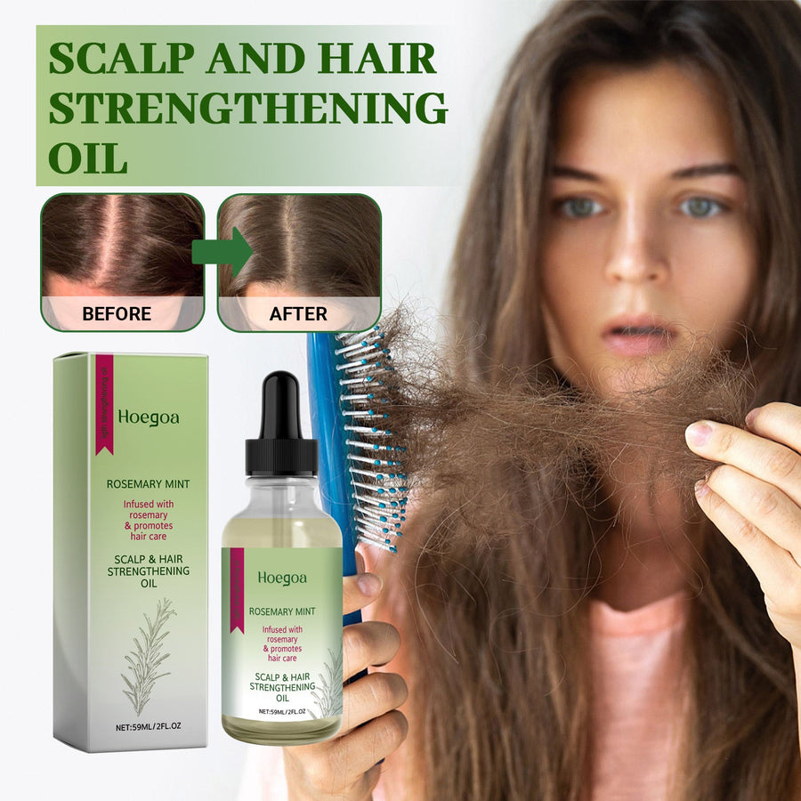 Rosemary Scalp Oil for Stronger, Fuller-Looking Hair
