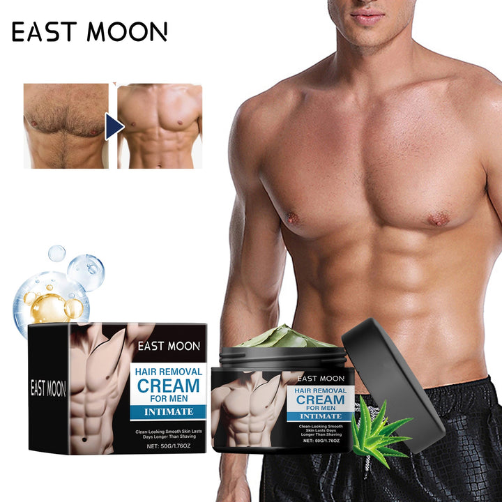 Men's Hair Removal Cream - Smooth Skin Without Razor Burn