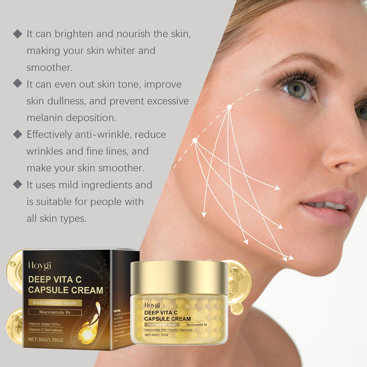 Hoygi Vitamin C Moisturizer for Dull Uneven Skin Tone