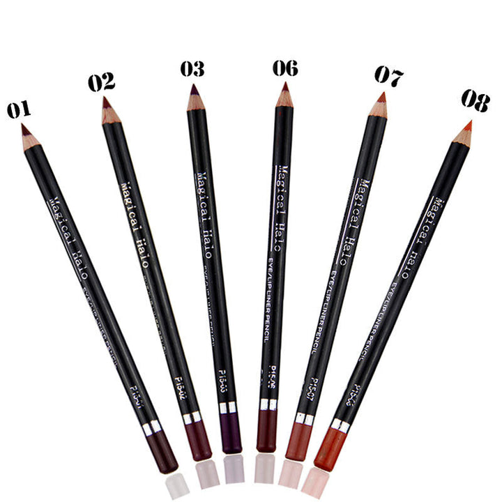 12 Waterproof Lip Liner Pencils for Defined Lips