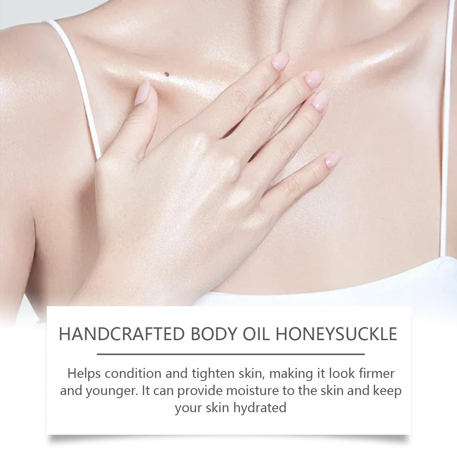 Honeysuckle Body Oil for Soft, Nourished Skin Care