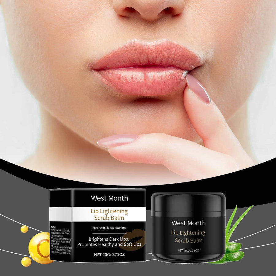 Exfoliating Lip Scrub for Soft, Bright Lips