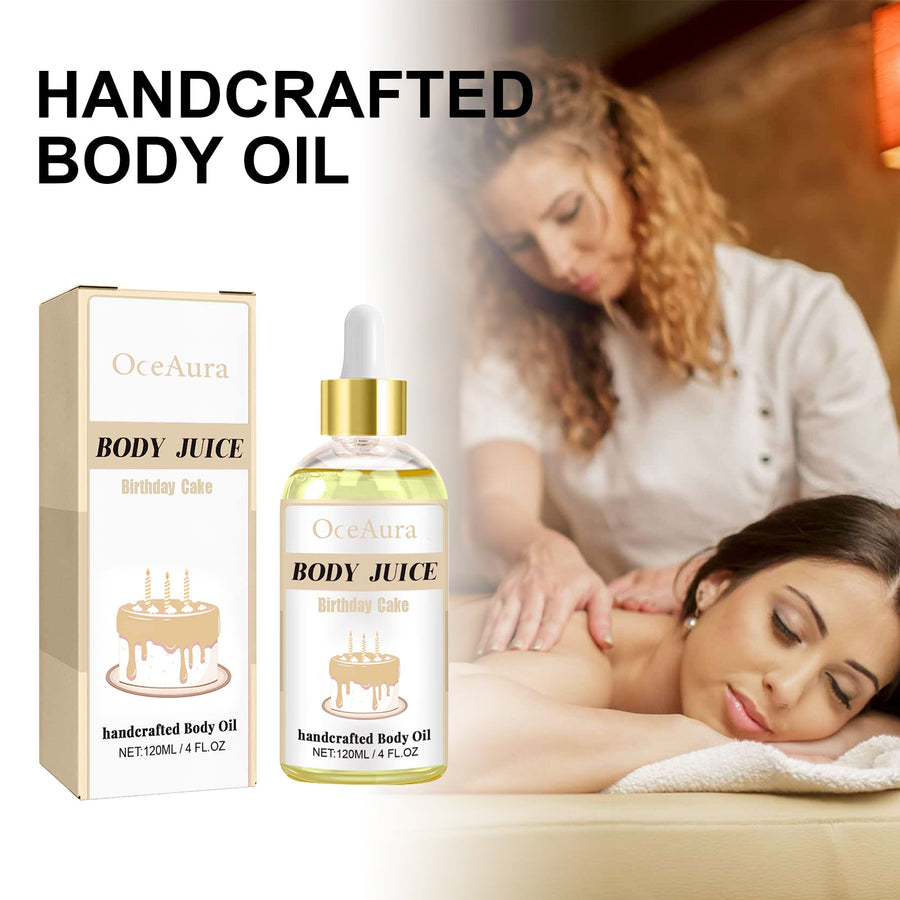 Handcrafted Body Oil for Dry, Uneven, Irritated Skin
