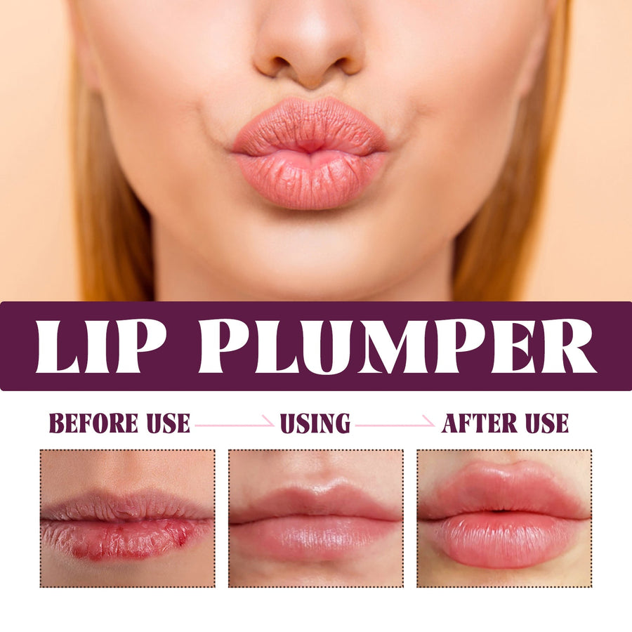 Lip Plumper Serum for Smooth, Fuller-Looking Glossy Lips