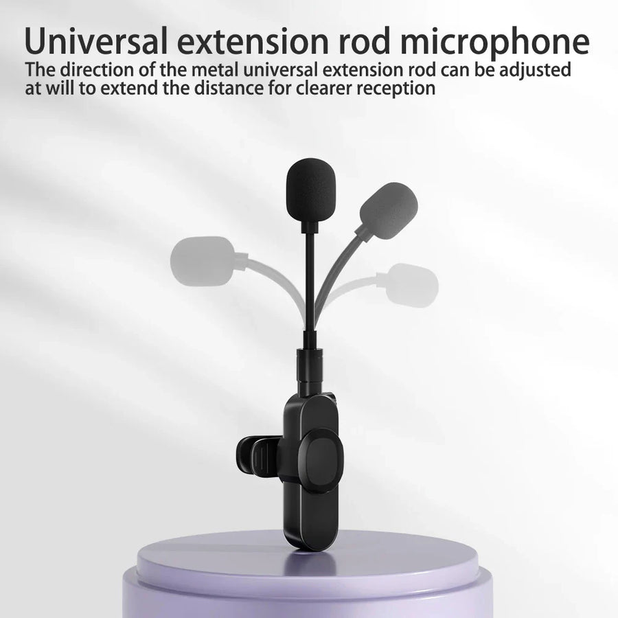 K35D Wireless Lavalier Mic – 60m Range for Teachers & Creators