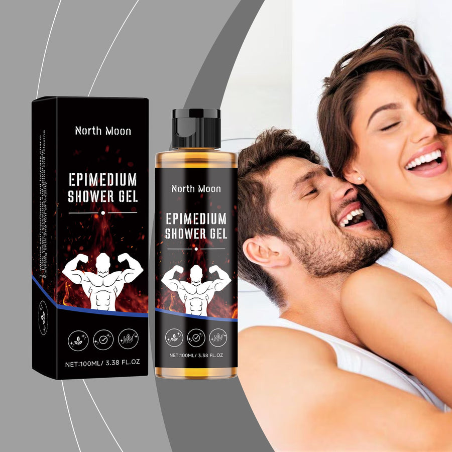 Men's Epimedium Shower Gel for Hydrated, Fragrant Skin