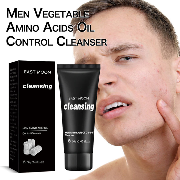 Men's Amino Acid Face Wash for Daily Oil Control Skin