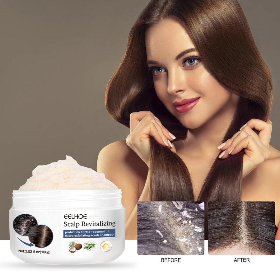 Scalp Exfoliating Scrub — Fresher Roots, Softer Feel