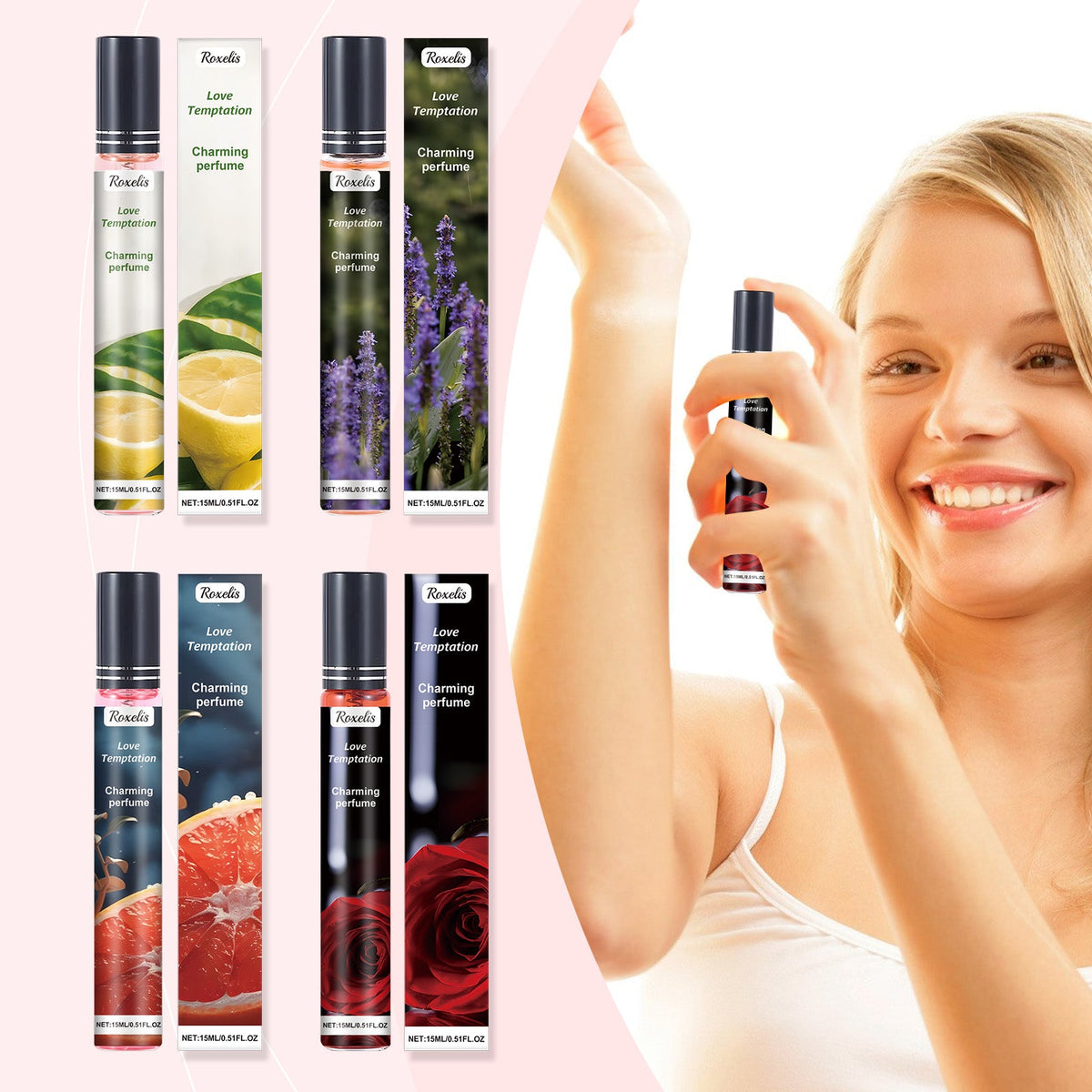 Portable Perfume Spray for Fresh, Elegant Daily Wear
