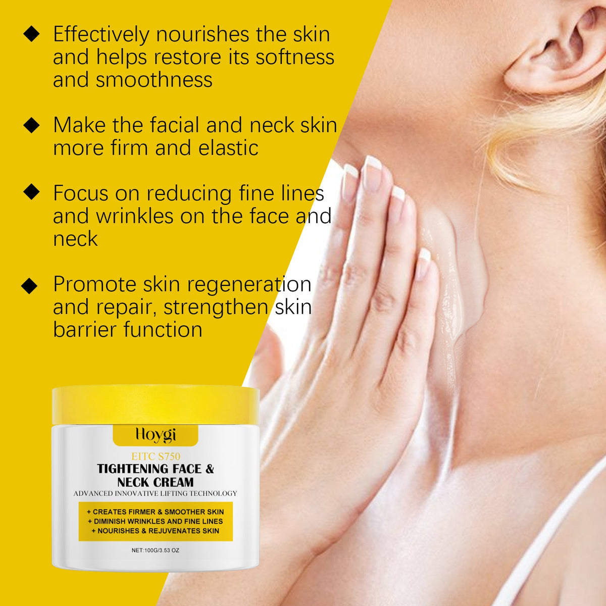 Face & Neck Cream — Lifts & Firms with Advanced Technology