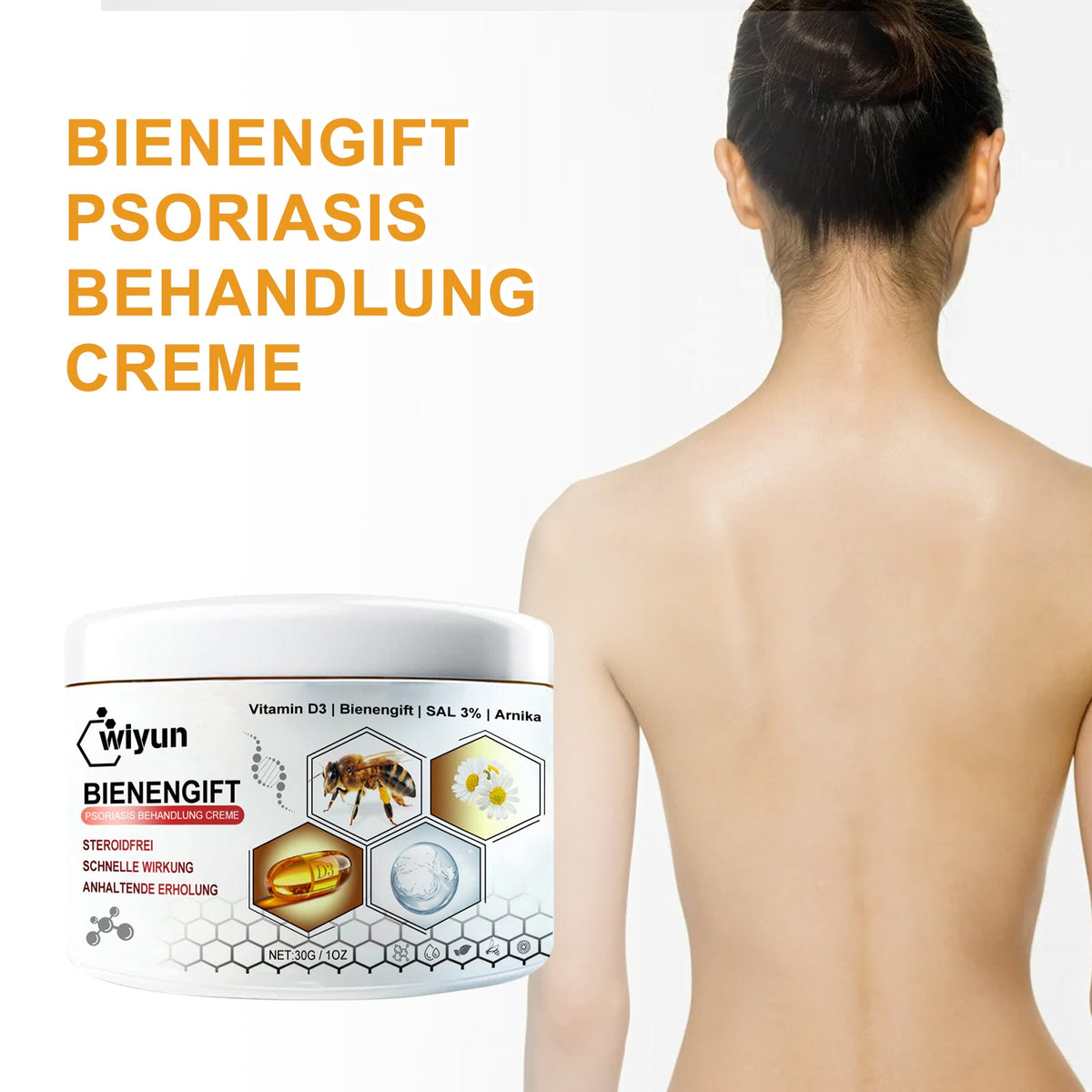 Cream With Bee Venom for Skin Care