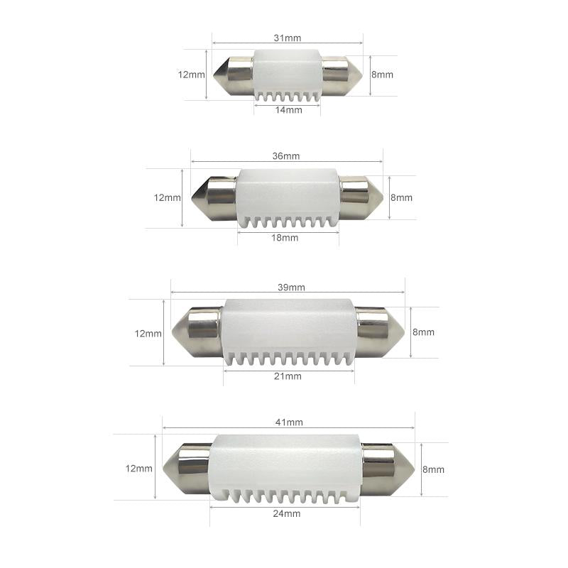 LED Festoon Bulb – Bright White Interior Car Light, Exact