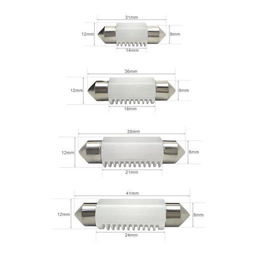 LED Festoon Bulb – Bright White Interior Car Light, Exact